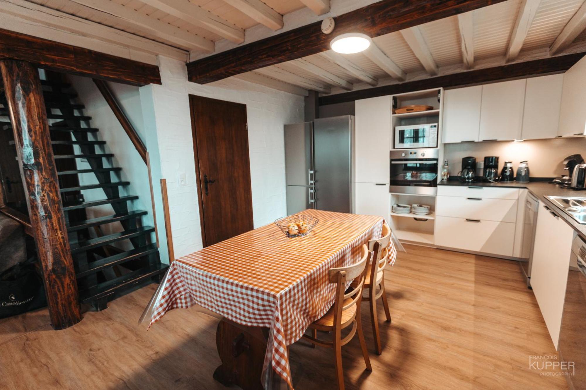 Le Grand Cerf 25 Pers, Malmedy- Chalet Rustique, Jardin Bagian luar foto